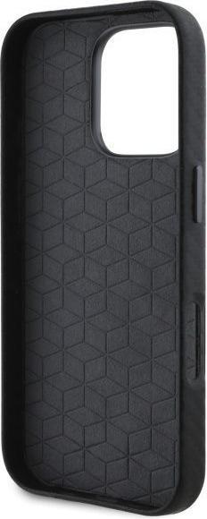 Actual product image BMW BMHCP16X23PUFWC iPhone 16 Pro Max 6.9" czarny/black hardcase Carbon Wrapped Metal (Apple iPhone 16 Pro Max)