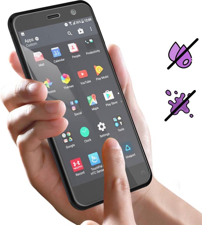 Actual product image Bigben Connected Glass screen protector (1 Piece, HTC U Play)