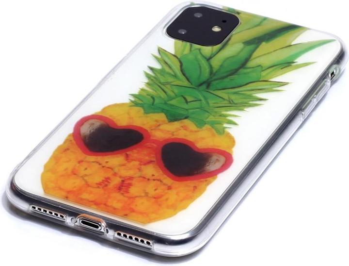 Immagine prodotto Ueli Express Custodia iPhone 11 Super Slim in gomma con ananas (Apple iPhone 11)