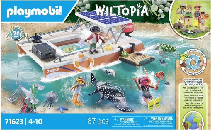 Actual product image Playmobil Coral reef platform (71623, Playmobil Wiltopia)
