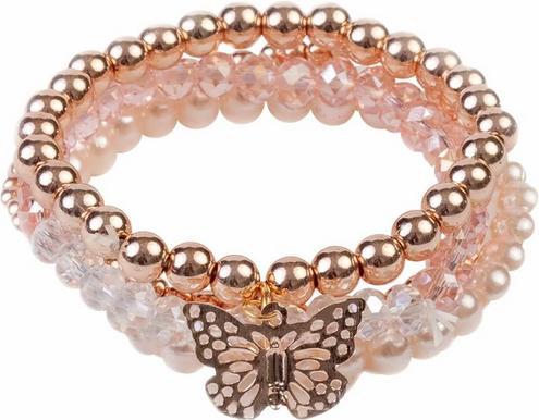 Image du produit Great Pretenders Creative Education 84085 Kit bracelet Blush Crush (4 cm)