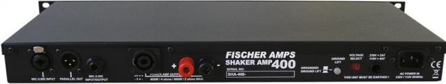 Image du produit Fischer Amps Shaker Amp 400 & ButtKicker LFE Set