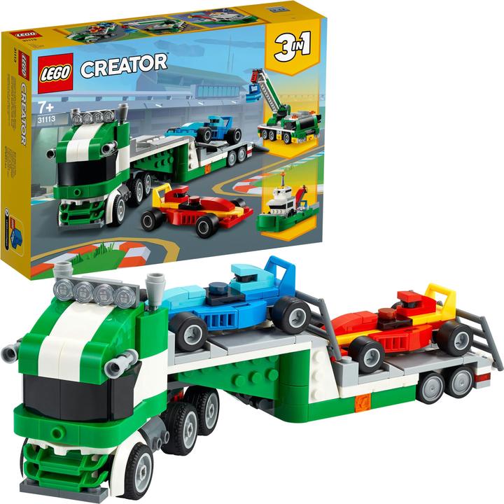 Image du produit LEGO Transporteur de voitures de course (31113, LEGO Creator 3-in-1)