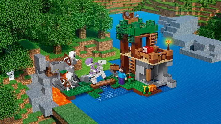 Produktbild LEGO Die Skelette kommen (21146, LEGO Minecraft)