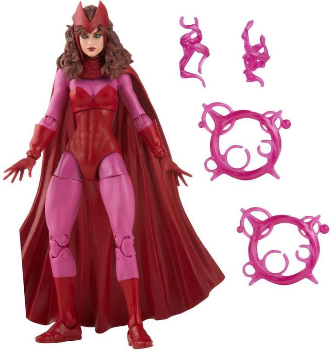 Immagine prodotto Hasbro Serie Legends Scarlet Witch, figura d'azione retrò da 15 cm, 4 accessori