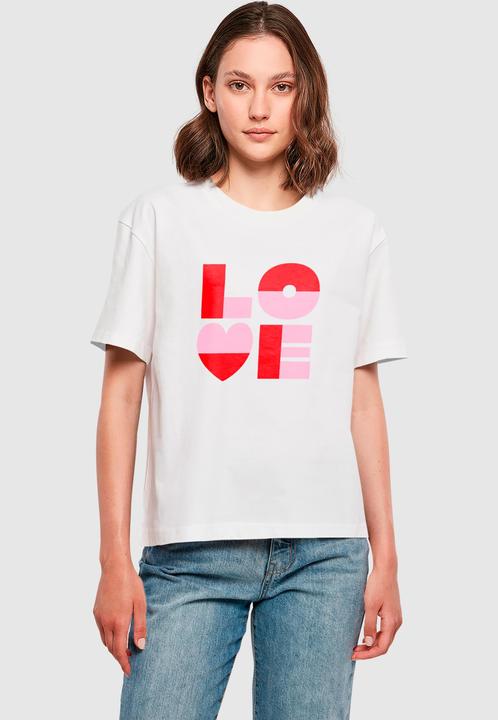 Produktbild Miss Tee Love Heart Letters Tee - 195135 (XL)