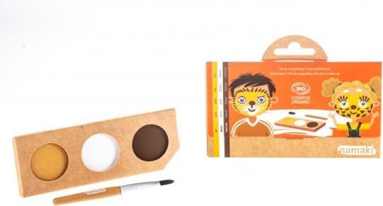 Immagine prodotto Namaki Set trucco biologico 3 colori leone e giraffa -