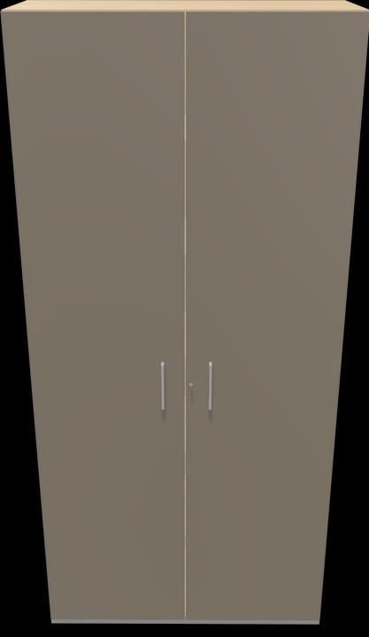 Image du produit Narbutas Choice Armoire à portes battantes (100 x 40 x 217 cm)