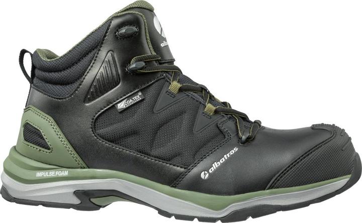 Actual product image Albatros Safety boot ULTRATRAIL OLIVE CTX MID S3 ESD WR HRO SRC (S3, 44)