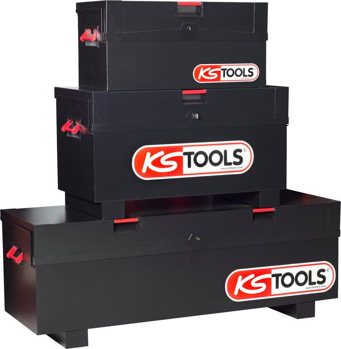 Actual product image KS Tools Sheet steel tool chest, black, HxW 595x650 mm, length 1120 mm (1 x)