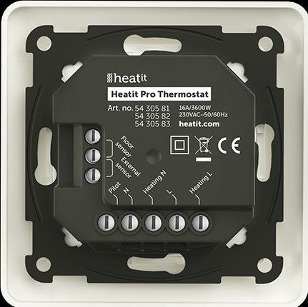 Immagine prodotto Heatit Pro Thermostat (White RAL 9010)