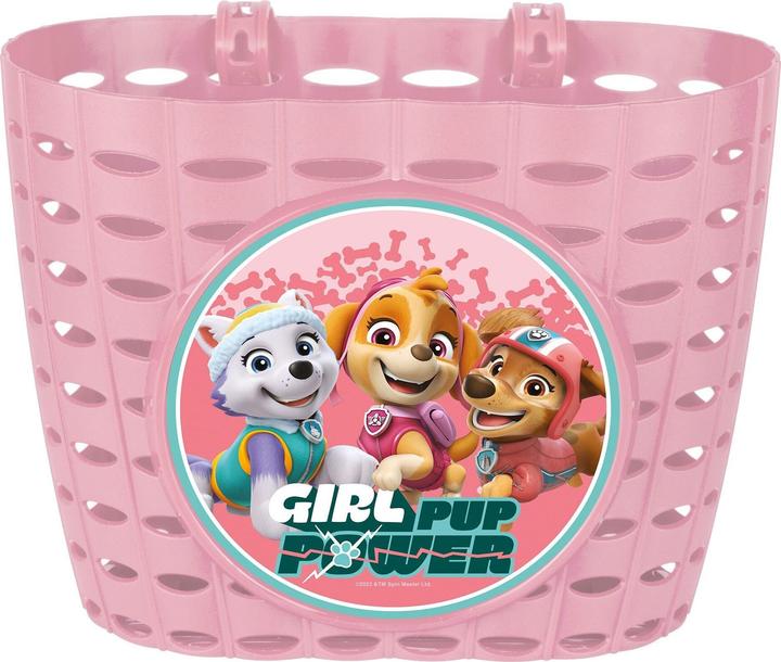 Actual product image Paw Patrol Bike Basket Girl