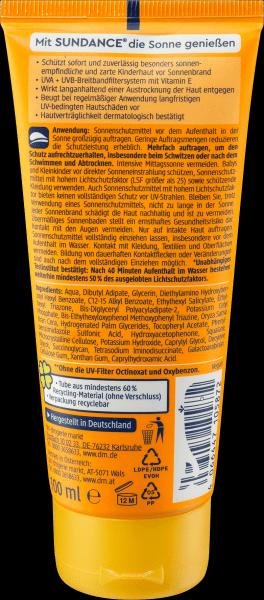 Produktbild dm Sundance Kids (Sonnencreme, SPF 50, 100 ml)