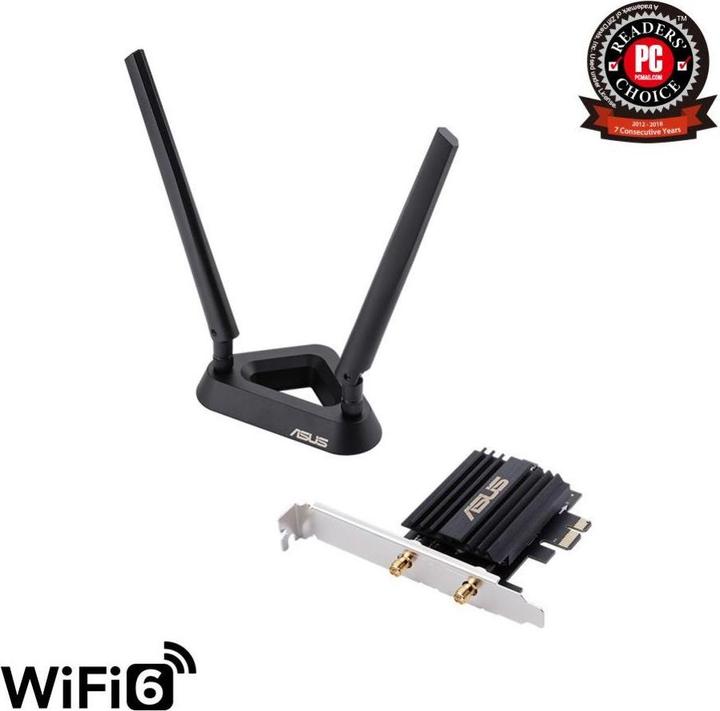 Produktbild ASUS PCE-AX58BT AX3000 WiFi 6 Adapter (Mini PCI Express)