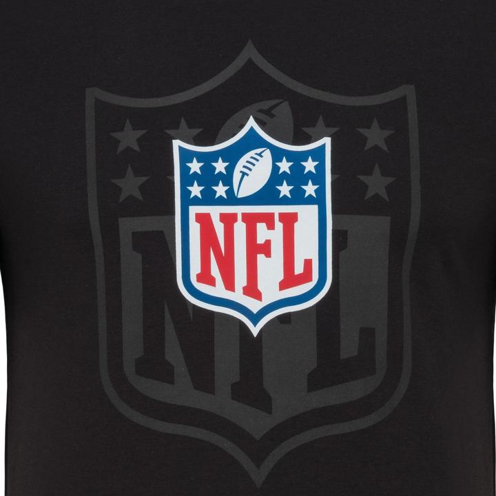 Actual product image New Era Fan Shirt - NFL Shield Logo 2.0 noir (L)