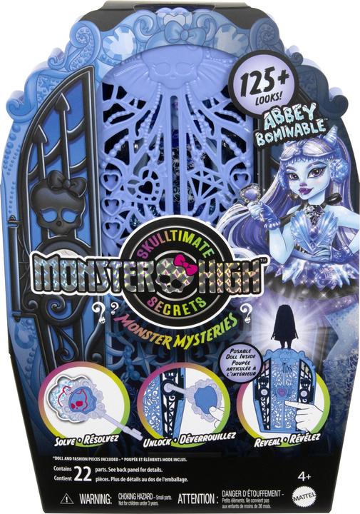 Actual product image Monster High Skulltimate Secrets Abbey Bominable