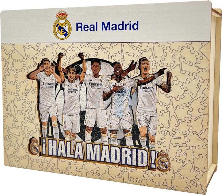 Image du produit Iconic Real Madrid CF - 5 joueurs - puzzle en bois taille M (270 pièces) (270 pièces)