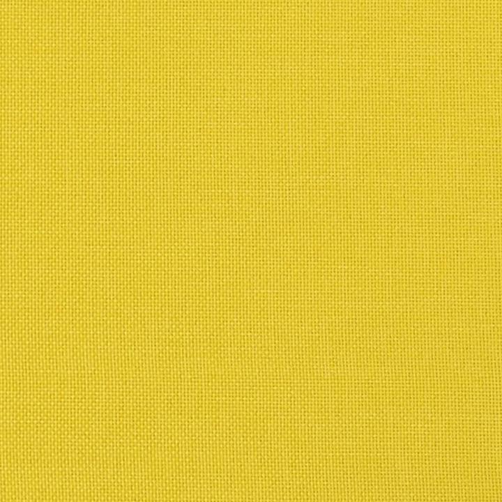 Actual product image VidaXL Massage chair with footrest Light yellow fabric, colour