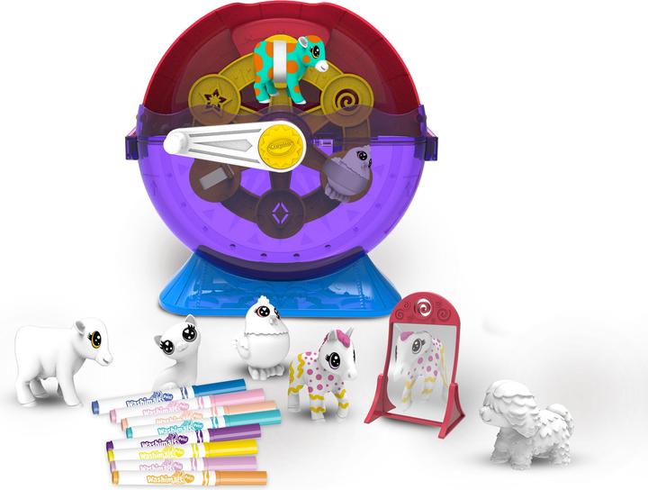 Actual product image Crayola Washimals carnival carousel
