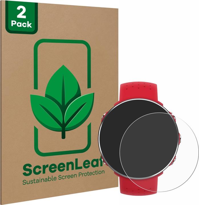 ScreenLeaf Schutzfolie nachhaltiger Displayschutz Displayschutzfolie Folie Klar Transparent