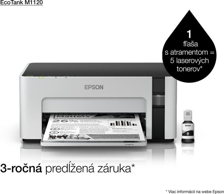 Image du produit Epson ET-M1120 EcoTank (Réservoir d'encre, Noir et blanc)