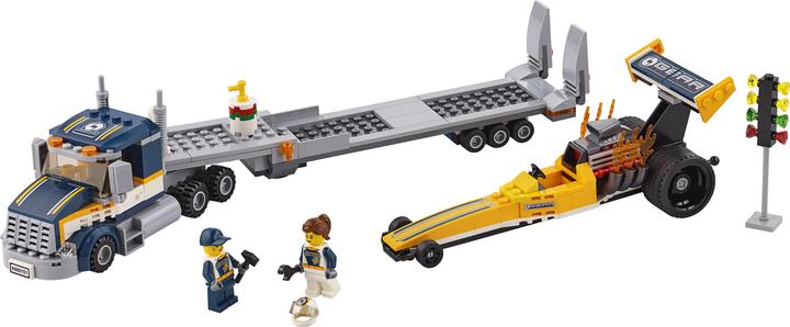 Actual product image LEGO City Dragster Transporter (60151, LEGO City)