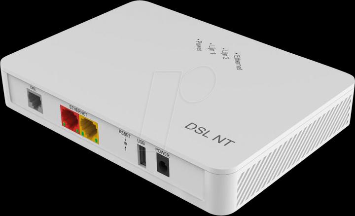 Actual product image ZTE CPE High Speed VDSL2 Bonding Bridge Modem ZXHN H186 Super Vectoring Profile 35b