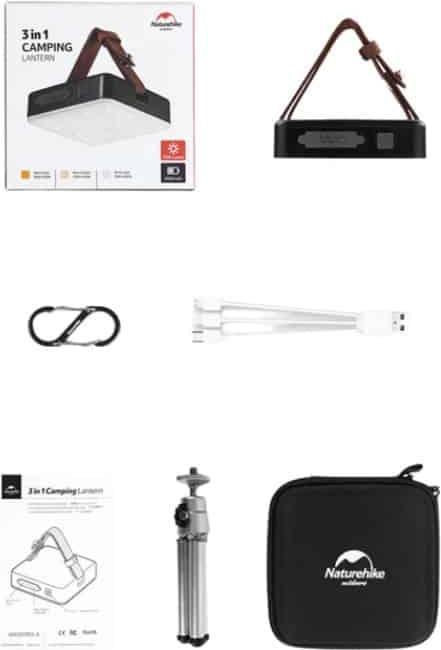 Produktbild Naturehike Moonlight LED-Campinglampe mit Powerbank