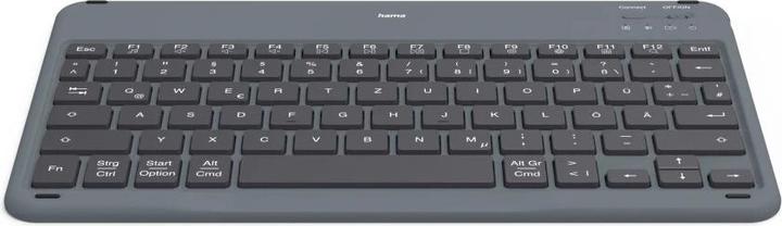 Produktbild Hama Bluetooth®-Tastatur Travel 500 für Tablets 7-11, Case, Schw., QWERTZ DE (00125137) (DE)