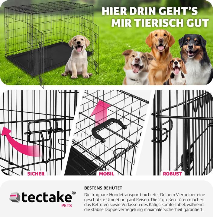 Produktbild tectake Luna (Hund, Faltbar)