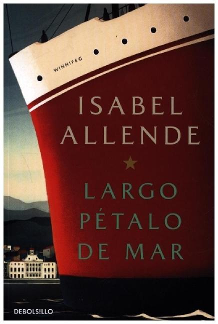 Actual product image Largo petalo de mar (Spanish, Isabel Allende, 2022)