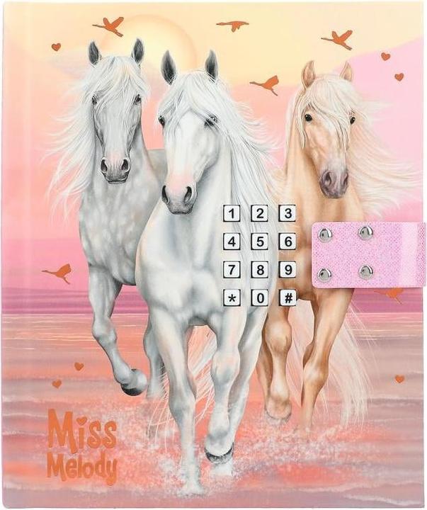 Depesche Miss Melody (15 x 18 cm, Liniert, Harter Einband)