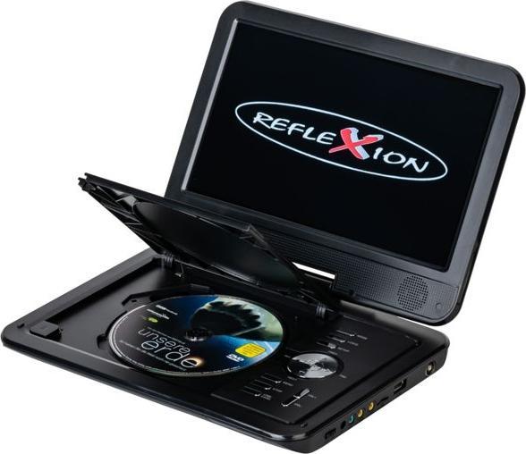 Actual product image Reflexion DVD1025 portabler DVD-Player 10" Display (Portable DVD player)