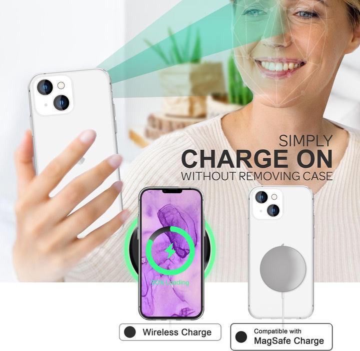 Actual product image Nalia Clear 360 degree cover (Apple iPhone 14)