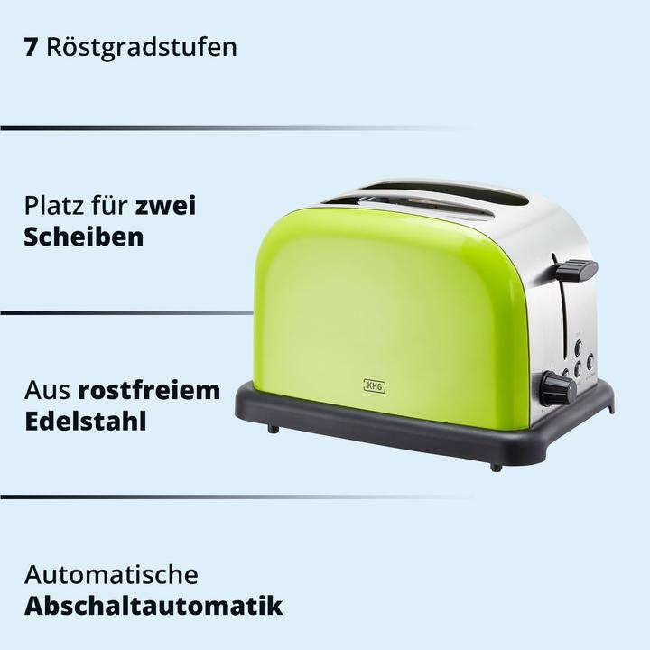 Immagine prodotto KHG Lime (verde)-acciaio inox-nero