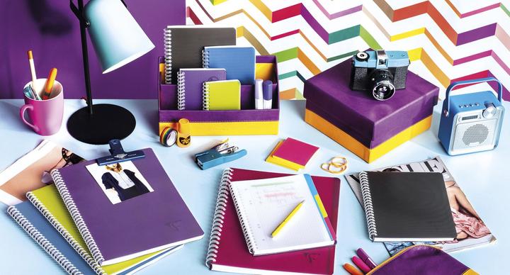 Actual product image Clairefontaine Spiralheft (A4, Checked, Soft cover)