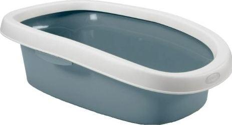 Actual product image Kerbl SPRINT cat litter box with rim (Cat litter tray open)