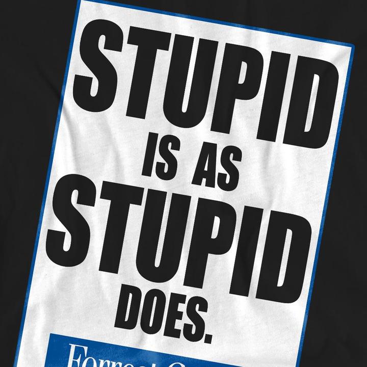 Produktbild Forrest Gump Stupid Is TShirt (XXL)
