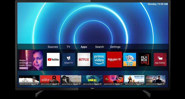 Produktbild Philips 50PUS7505 (50", PUS7505, LCD, 4K, 2020)