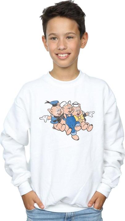 Actual product image Disney Boys Three Little Pigs Jump Sweatshirt (152, 158)