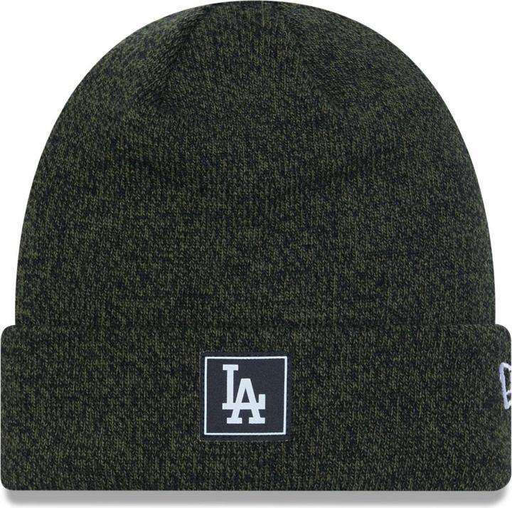 Actual product image New Era Winter Beanie - Patch Los Angeles Dodgers Army