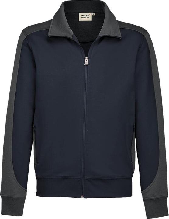Image du produit Hakro Sweat-shirt Contrast Perf encre/anthracite Gr.3XL (3XL)