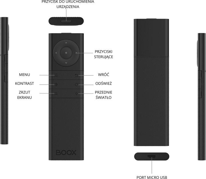 Immagine prodotto Onyx Controllo remoto per tutti i modelli Boox (Telecomando specifico per il dispositivo, Bluetooth)