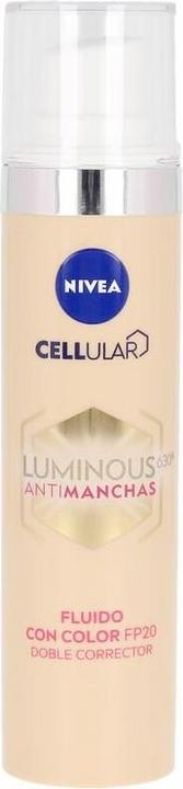 NIVEA Luminous 630 Anti Stain Coloured Fluid Spf20 40ml (Sonnencreme, SPF 20, 40 ml, 78 g)