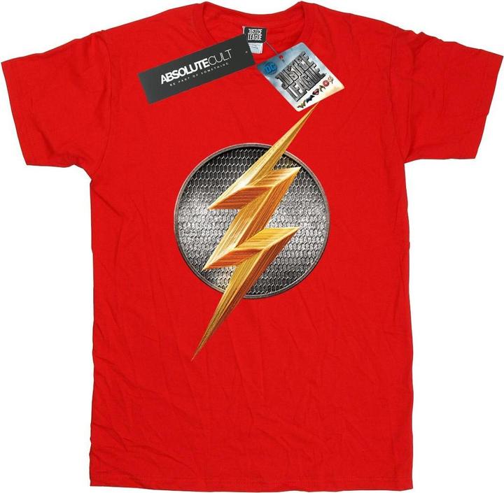 Produktbild Justice League Movie Flash Emblem TShirt Mädchen (140, 146)