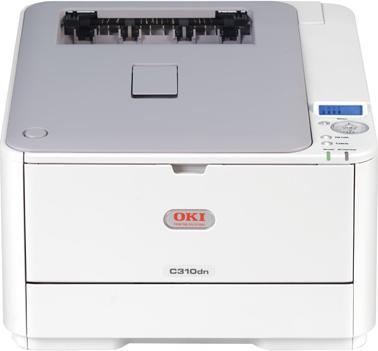OKI C310dn LED-Farbdrucker, A4, LAN, Duplex 3 J. Garantie (Laser, Farbe)