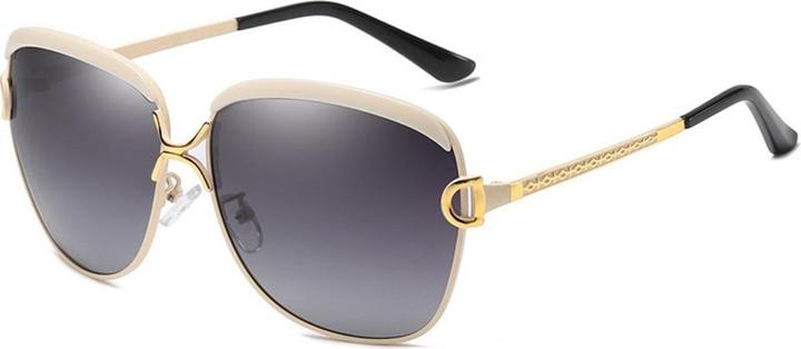 Produktbild Techsuit - Sunglasses Polarized (8702) - for Women with UV Protection, Metal Frame - Yellow