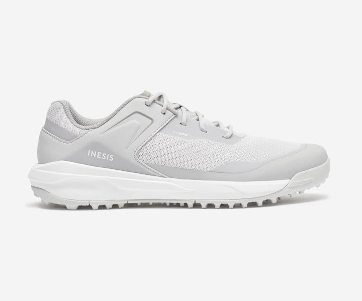 Image du produit Inesis Chaussures de golf respirantes pour hommes - WW500 gris clair (46)