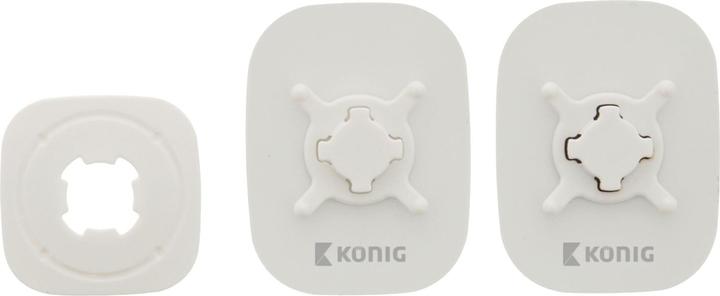 Immagine prodotto König Konig Supporto da auto per smartphone, ruotabile a 360 gradi, bianco