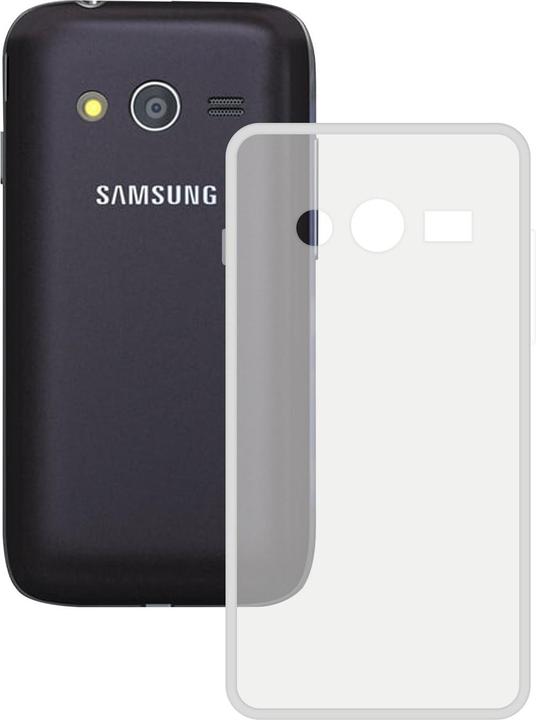 Immagine prodotto KSIX Custodia Flex Tpu Per Galaxy Ace 4, Heat Lte G357 Trasparente Nebbioso (Samsung Galaxy Ace 4)